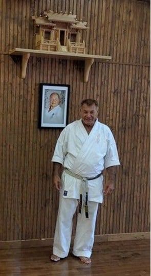 Shihan Roman Szyrajew, guest instructor for the Kyokushin seminar in Mexico City