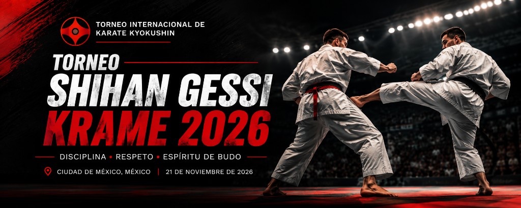 International Kyokushin Karate tournament Shihan Gessi Krame 2026